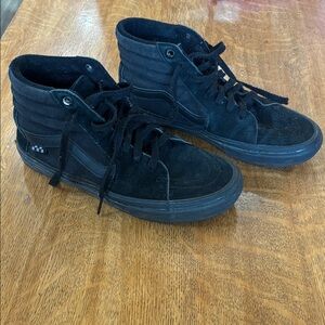 Vans Black High-Top Sneakers